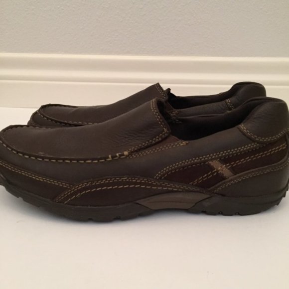 rockport slip on loafers